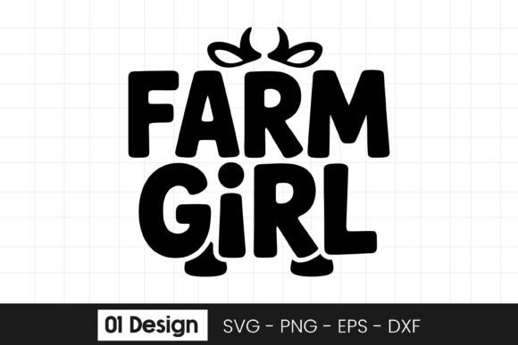 Farm Girl Funny Country Life Quote SVG