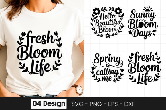 Fresh Bloom Life Spring Quote SVG PNG Review: A Practical Embroidery Design for Real Projects