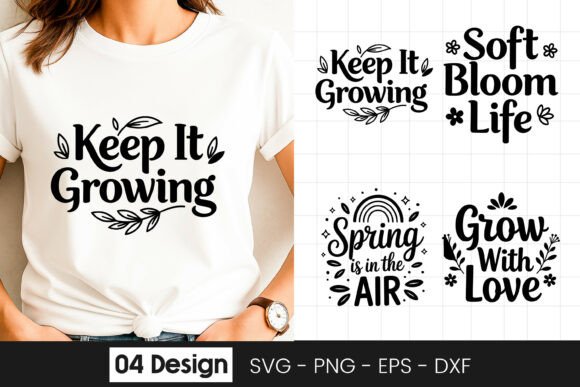 Keep It Growing Inspirational Quote SVG Review