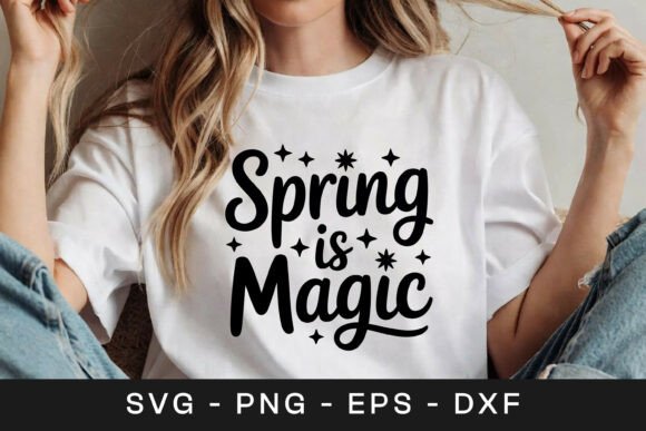 Spring Is Magic Floral Quote SVG PNG Review: A Designer’s Perspective