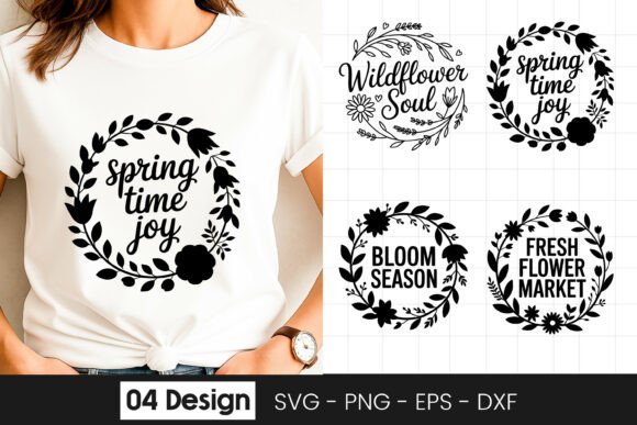 Spring Time Floral Positive Quote SVG Review for Real Projects
