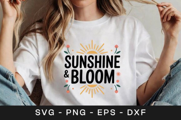 Sunshine and Bloom Floral Quote SVG PNG Review for Real Projects