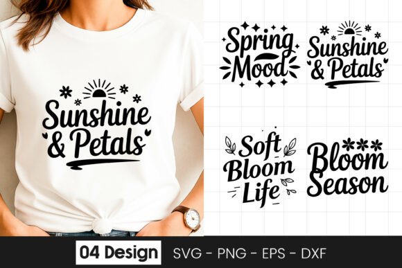 Sunshine and Petals Floral Quote SVG PNG Review