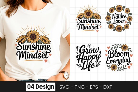 Sunshine Mindset Positive Quote SVG PNG Review: A Designer’s Perspective