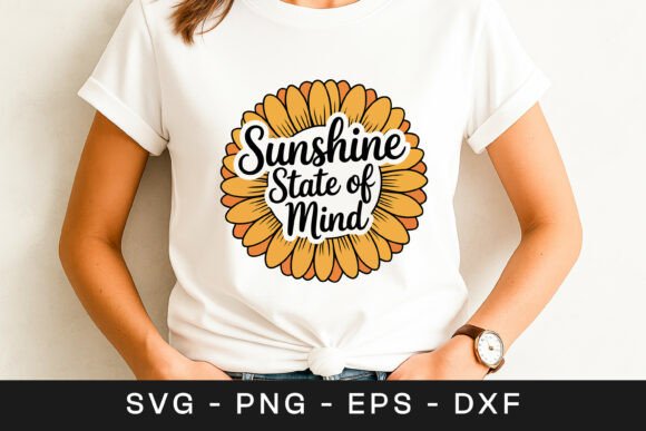 Sunshine State of Mind Quote SVG PNG