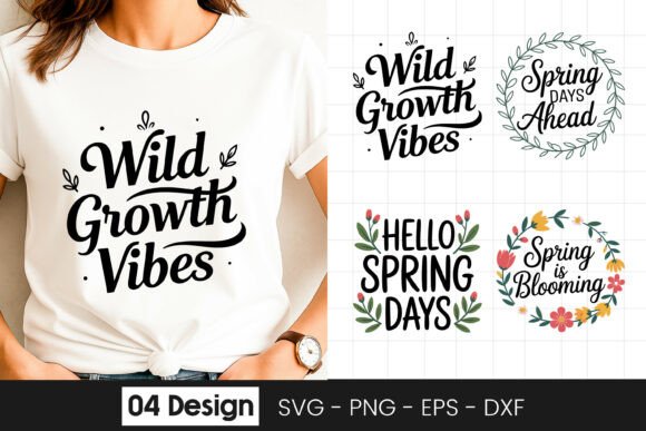 Wild Growth Vibes Floral Quote SVG PNG Review: Real Project Use