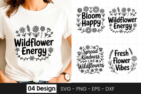 Wildflower Energy Floral Quote SVG PNG: A Designer’s Practical Review
